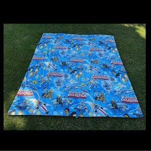 Battlestar Galactica Vintage 70’s Full Size Top Sheet Fabric